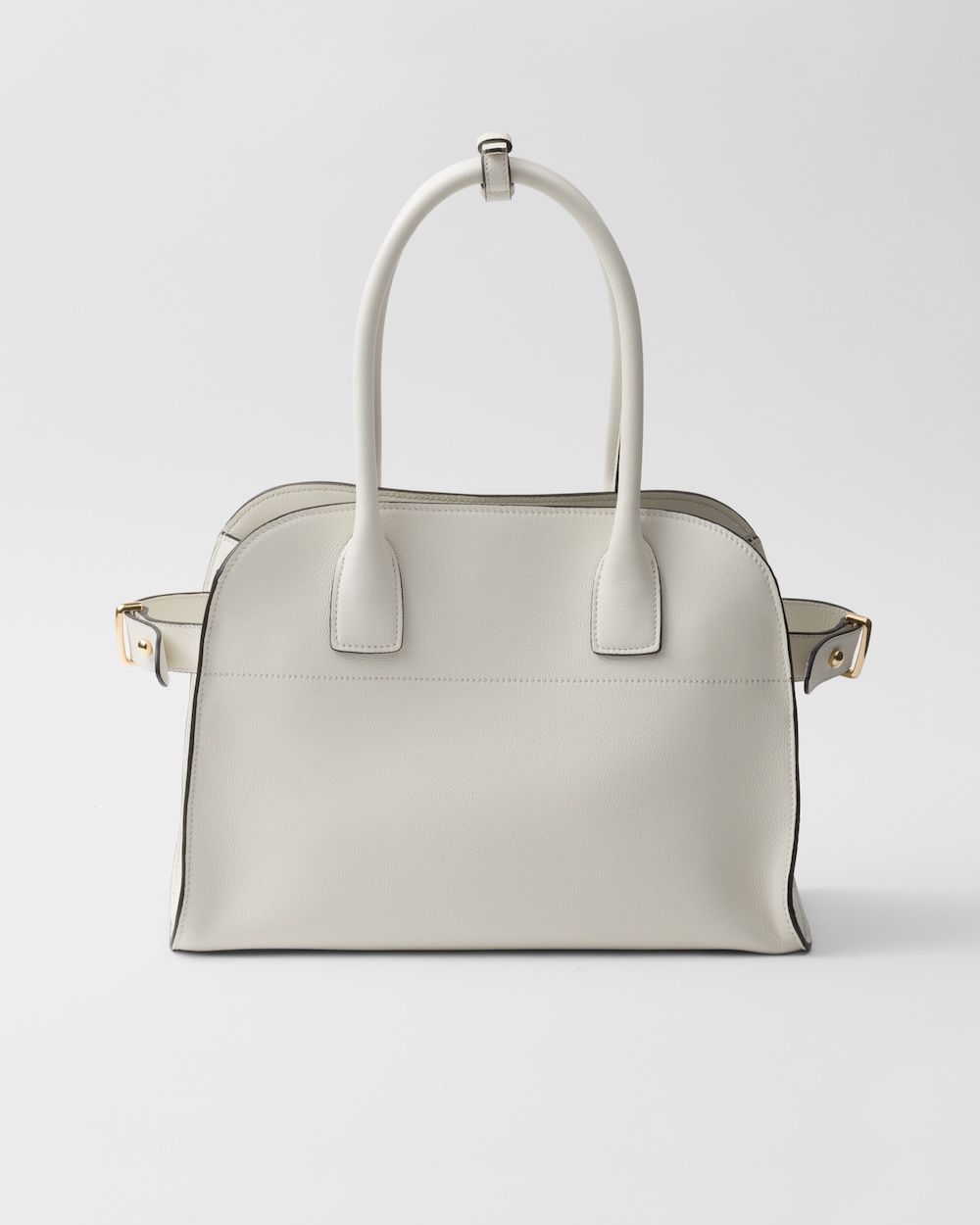 Prada Medium Leather Tote Bag - Image 5
